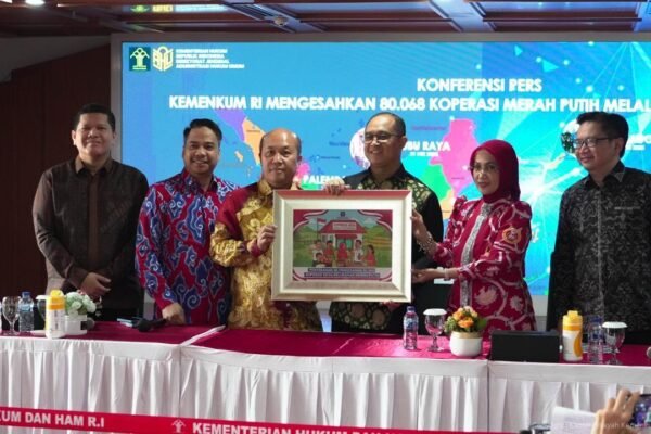 Peresmian 80.081 Koperasi Merah Putih Kuatkan Perekonomian Desa